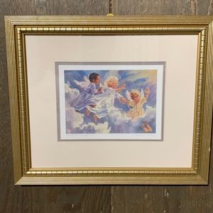 Corinne Hartley, Through the Clouds Framed Matted Art Print